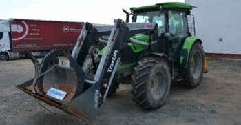 DEUTZ-FAHR G5100 KOLOVÝ TRAKTOR V LESNICKÉ ÚPRAVĚ - 2019 - 3849ccm, 75kW