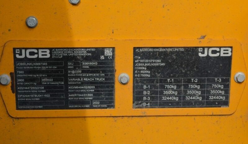 JCB 538-60 AGRI TELESKOPICKÝ MANIPULÁTOR – 13064 full