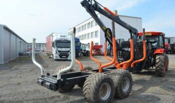 BMF 10T2 + BMF720 VYVÁŽECÍ VLEK S HYDRAULICKOU RUKOU – 13497 full