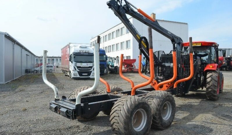 BMF 10T2 + BMF720 VYVÁŽECÍ VLEK S HYDRAULICKOU RUKOU – 13497 full