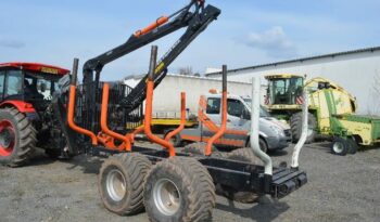 BMF 10T2 + BMF720 VYVÁŽECÍ VLEK S HYDRAULICKOU RUKOU – 13497 full