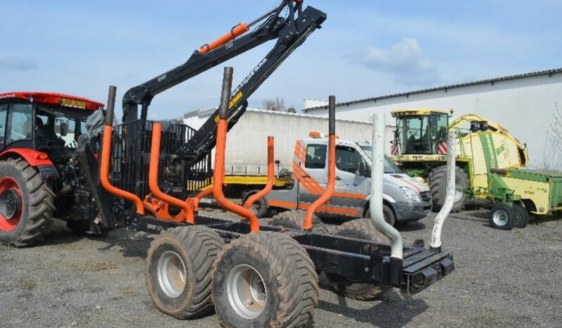 BMF 10T2 + BMF720 VYVÁŽECÍ VLEK S HYDRAULICKOU RUKOU – 13497 full