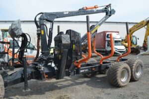 BMF 10T2 + BMF720 VYVÁŽECÍ VLEK S HYDRAULICKOU RUKOU - 2023 -