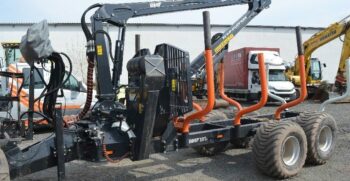 BMF 10T2 + BMF720 VYVÁŽECÍ VLEK S HYDRAULICKOU RUKOU - 2023 -
