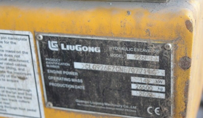 LIUGONG 926F PÁSOVÉ RYPADLO + PŘÍSLUŠENSTVÍ – 13793 full