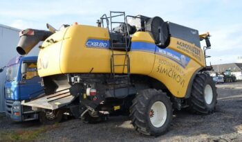NEW HOLLAND CX8.80 SKLÍZECÍ MLÁTIČKA S ŽACÍ LIŠTOU 7,5M A VOZÍKEM – 13938 full