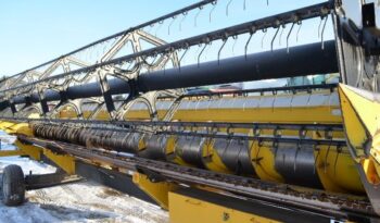 NEW HOLLAND CX8.80 SKLÍZECÍ MLÁTIČKA S ŽACÍ LIŠTOU 7,5M A VOZÍKEM – 13938 full