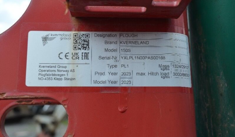 KVERNELAND 150S PLUH – 14390 full